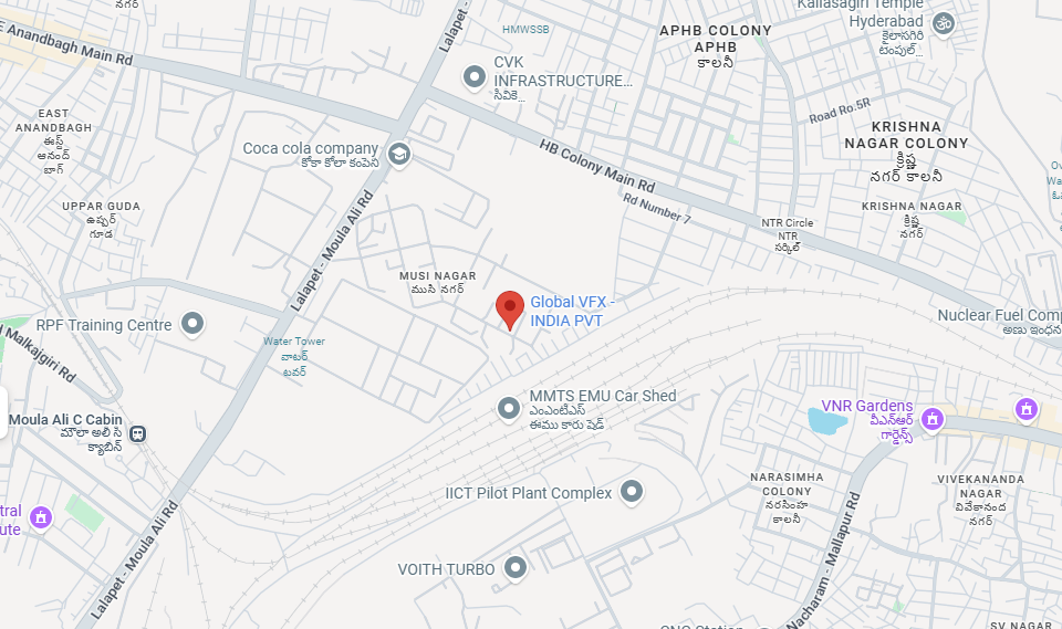 Branding Gurus Hyderabad location map